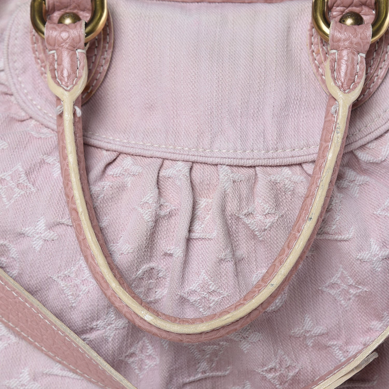 Louis Vuitton Denim Neo Cabby MM Rose 18 of 19