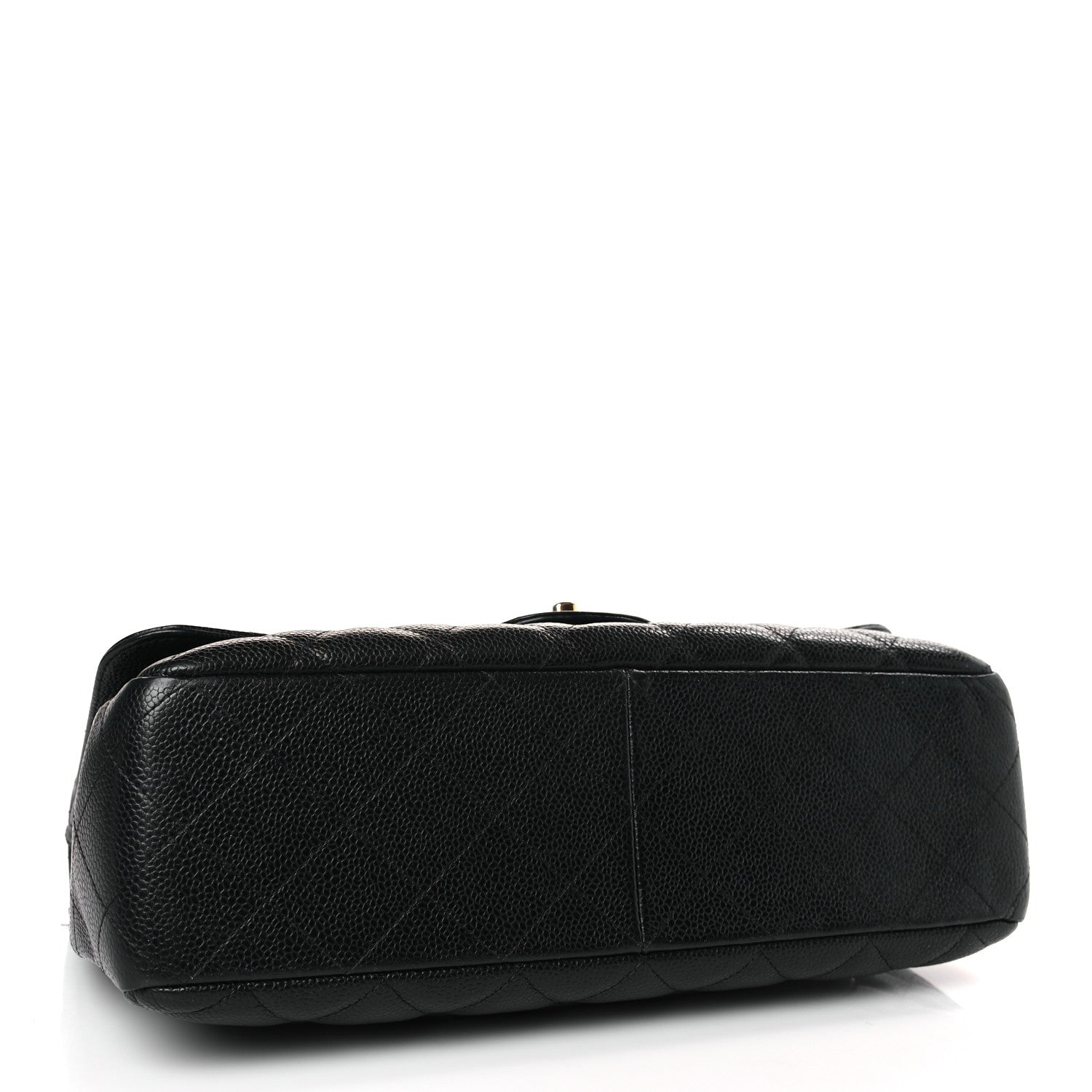 Chanel Caviar Quilted Jumbo Single Flap Black 4 of 10