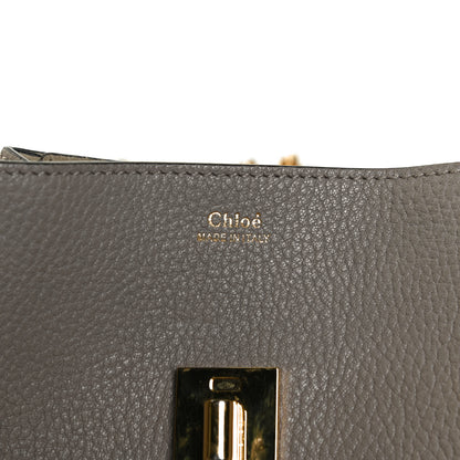Chloe Grained Lambskin Mini Drew Shoulder Bag Motty Grey 6 of 12