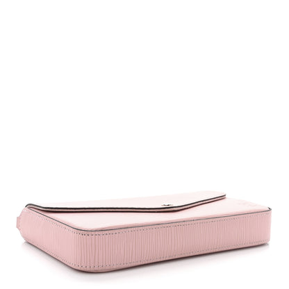 Louis Vuitton Epi Pochette Felicie Rose Ballerine 5 of 13