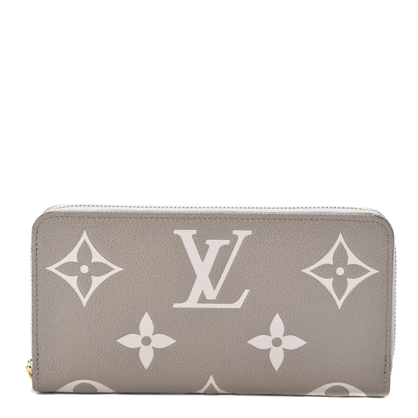 Empreinte Monogram Giant Zippy Wallet Tourterelle Creme