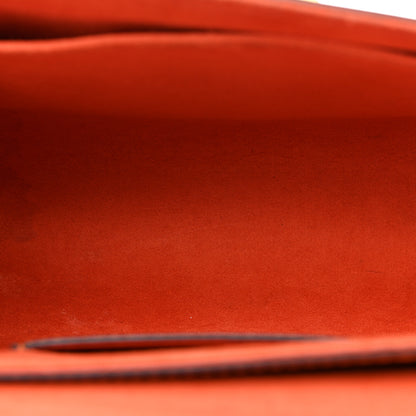 Louis Vuitton Calfskin Catogram Twist Shoulder Bag MM Marron 5 of 15