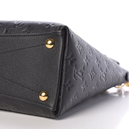 Louis Vuitton Empreinte V Tote MM Black 10 of 11