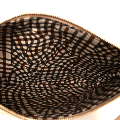 MCM Visetos Medium Pouch Beige 5 of 9