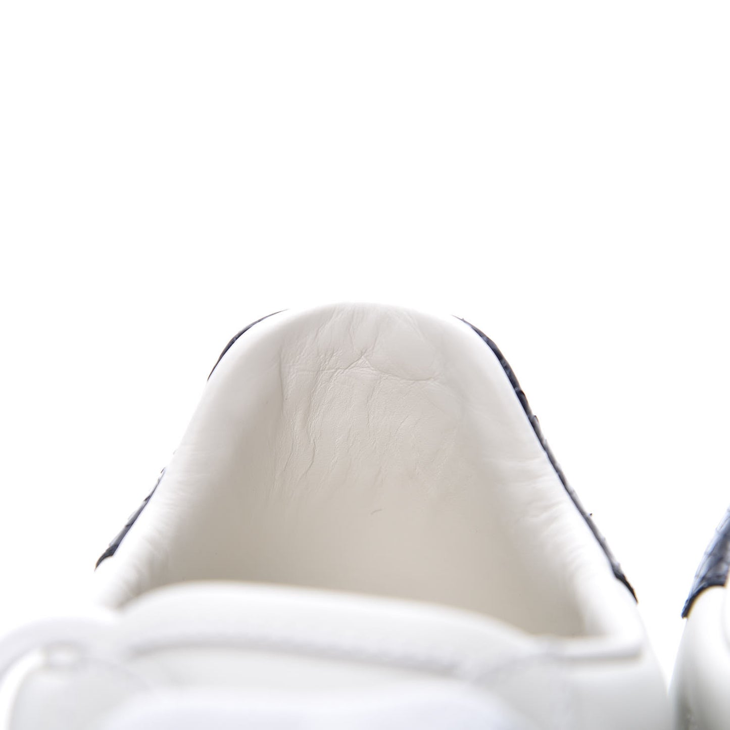 Calfskin Ayers Web Ace Sneakers 36.5 White Blue