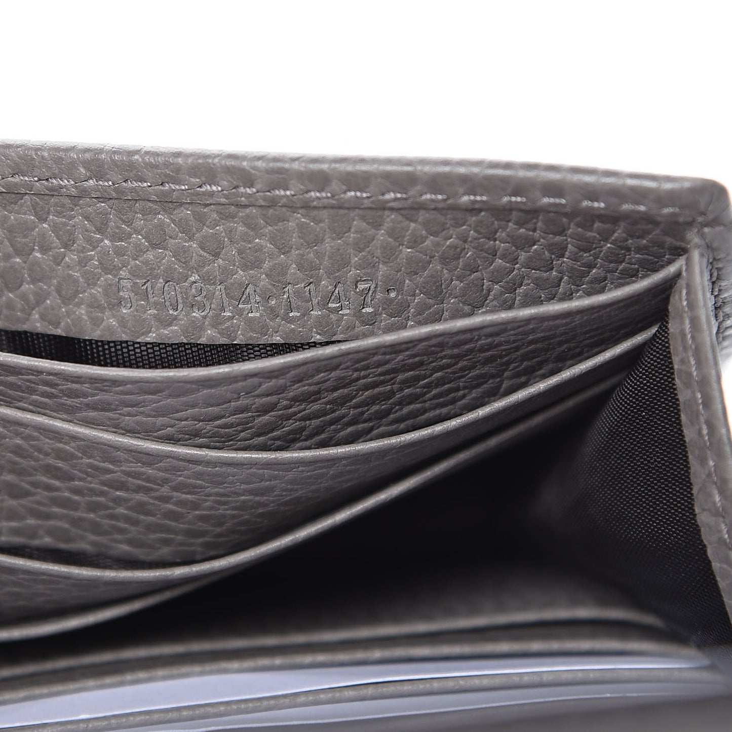 Dollar Calfskin Interlocking G Chain Wallet Loess