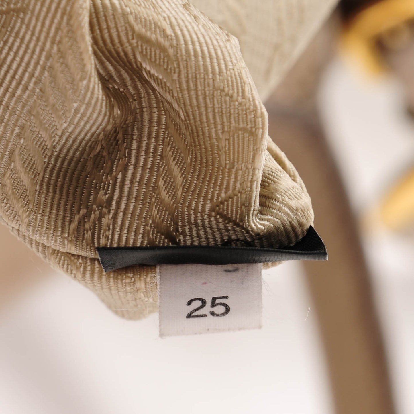 Vitello Shine Shopping Satchel Pomice