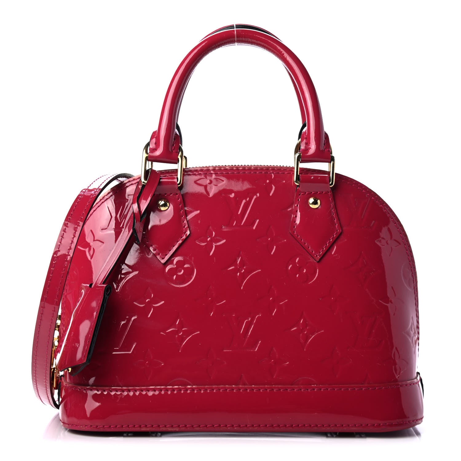 Louis Vuitton Vernis Alma BB Rose Indien 1 of 4
