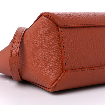 Celine Grained Calfskin Nano Belt Bag Caramel 8 of 9