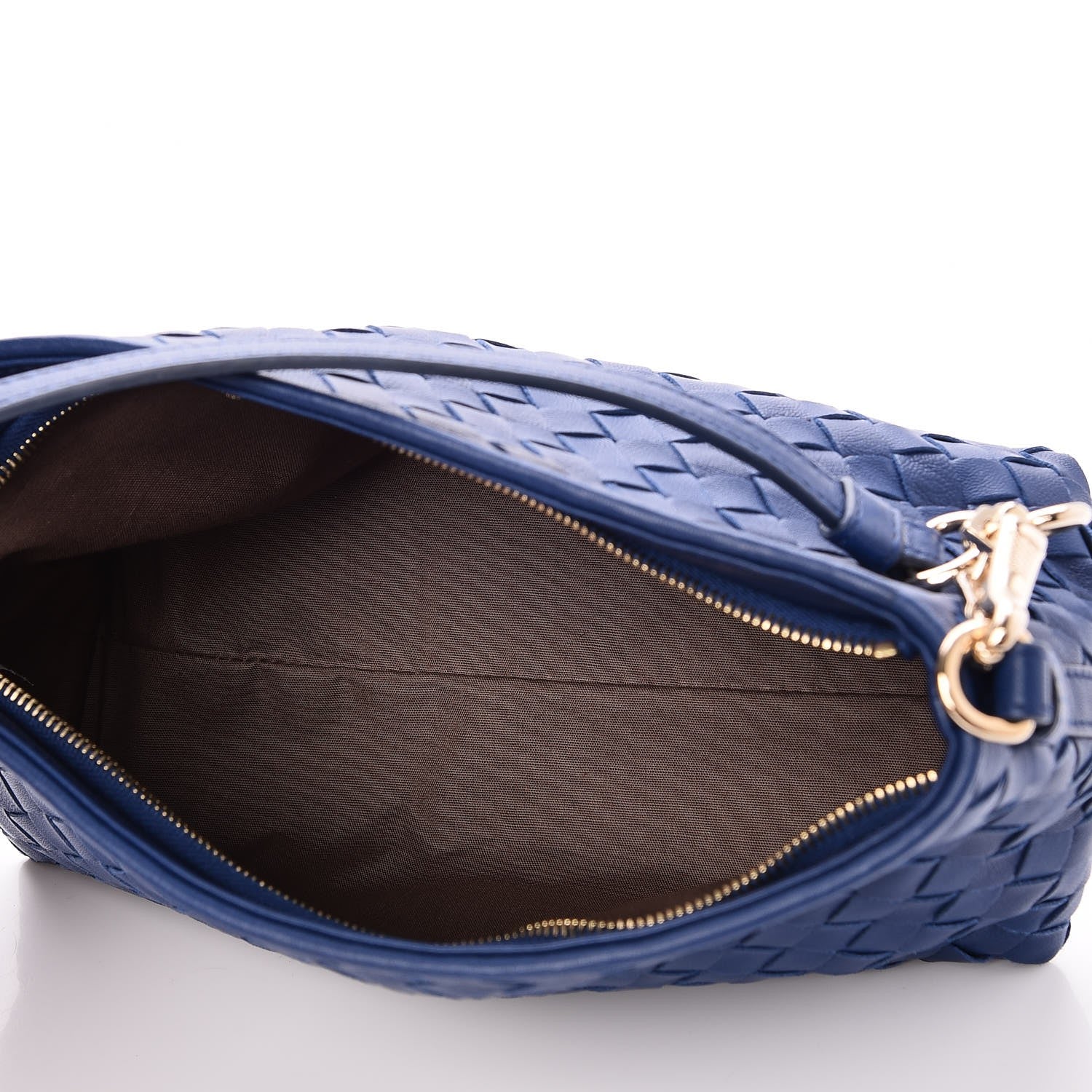 Bottega Veneta Nappa Intrecciato Pochette Cobalt 6 of 8