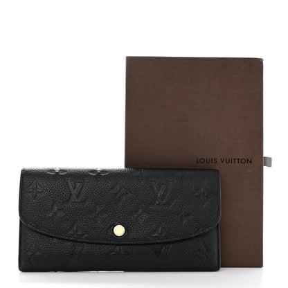 Louis Vuitton Empreinte Emilie Wallet Black Dune 12 of 12