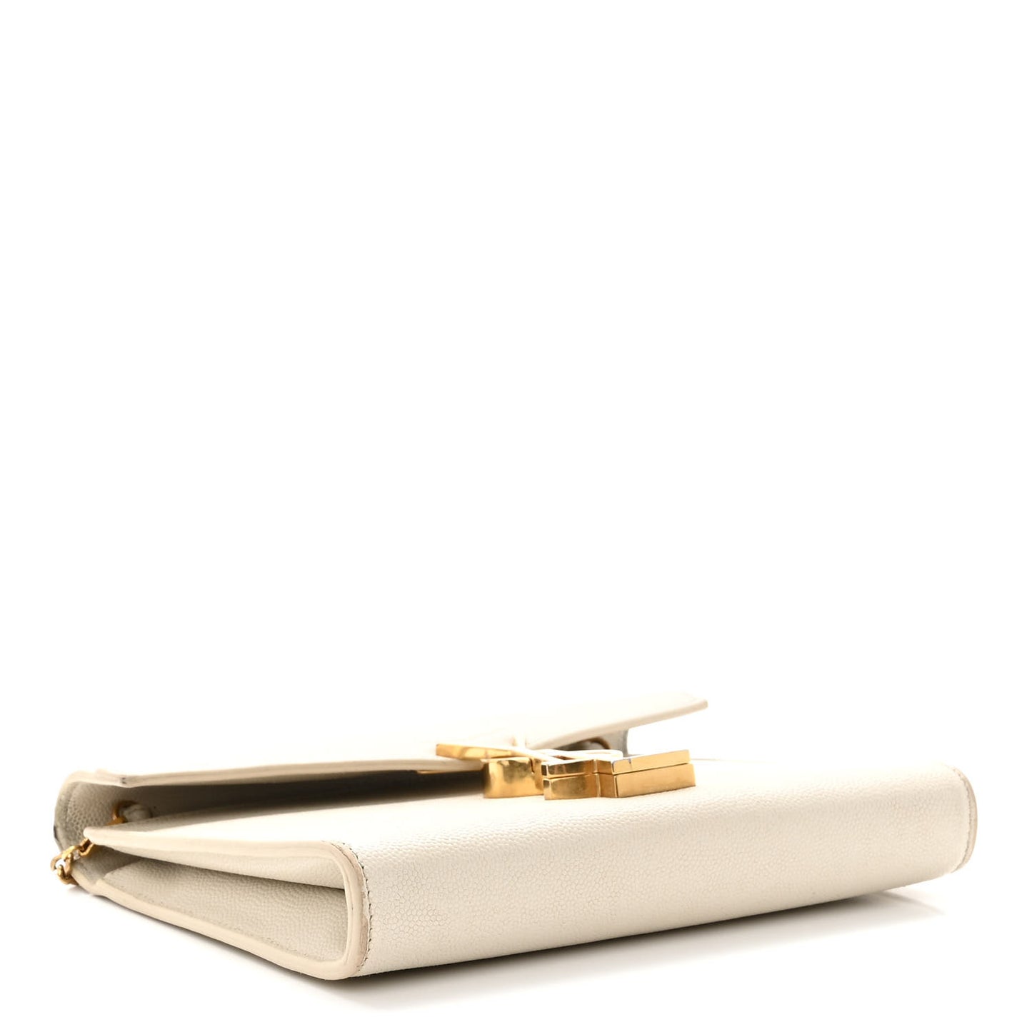 Grain De Poudre Monogram Cassandra Chain Wallet Crema Soft