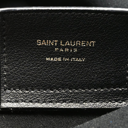 Saint Laurent Calfskin Large Shopping Tote Black 8 of 11