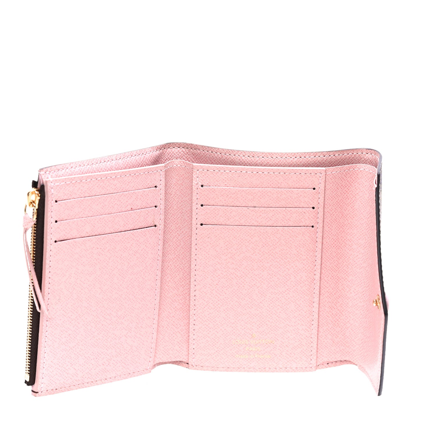 Monogram Victorine Wallet Rose Ballerine