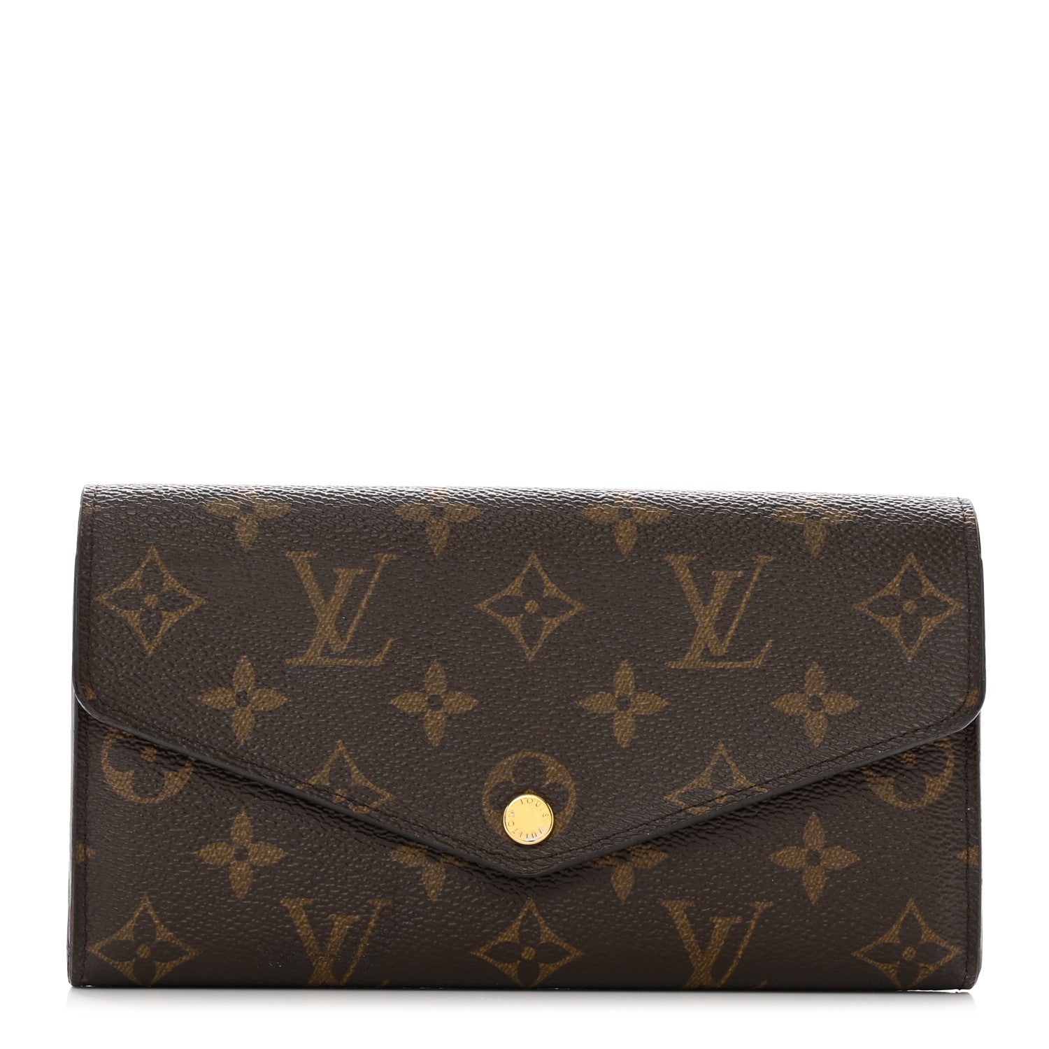 Louis Vuitton Monogram Sarah Wallet NM Coquelicot 1 of 6