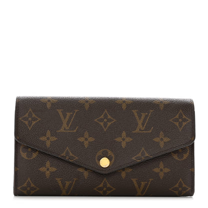 Louis Vuitton Monogram Sarah Wallet NM Coquelicot 1 of 6