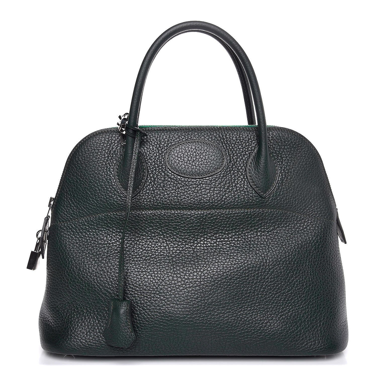Hermes Taurillon Clemence Bolide 31 Vert Fonce 1 of 8
