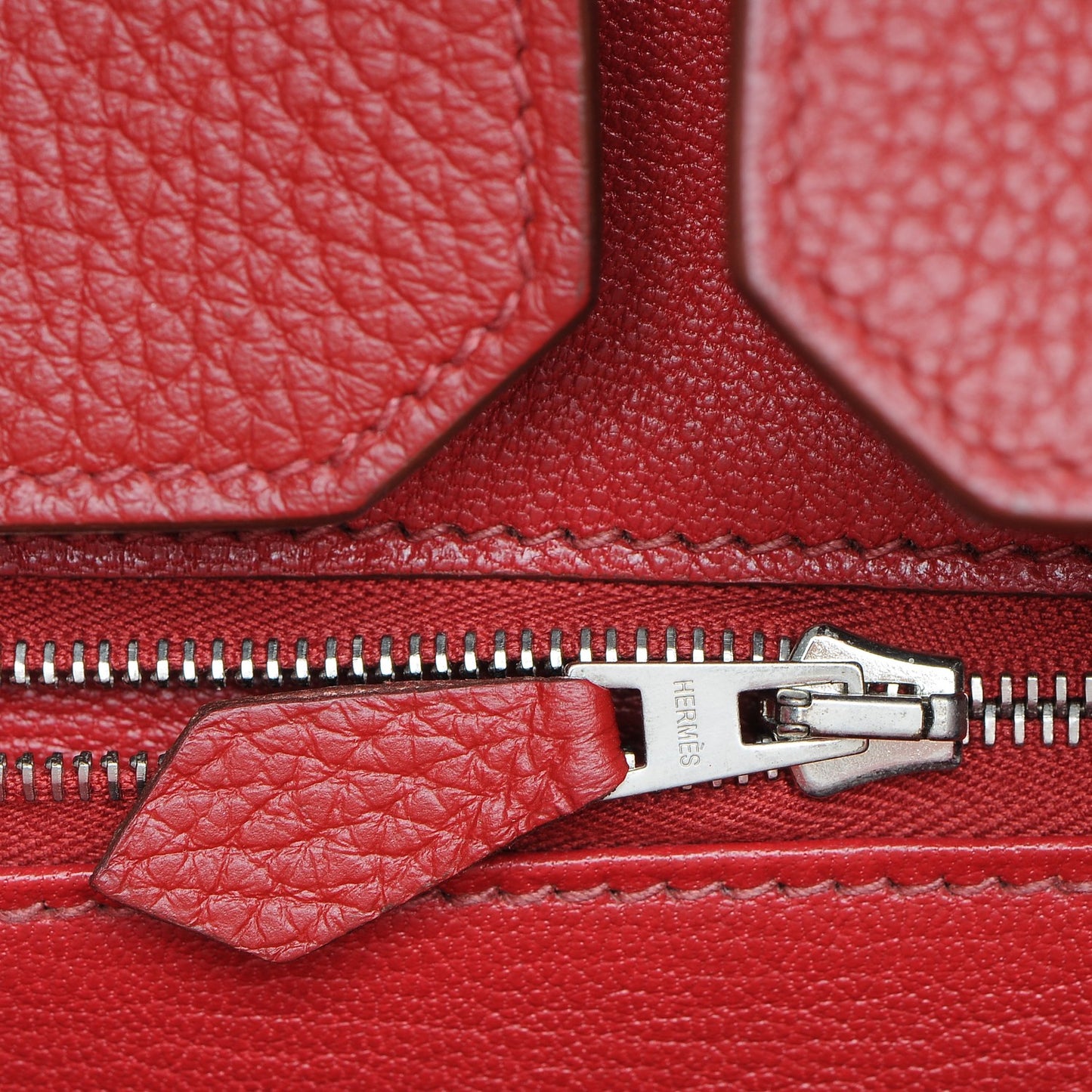 Togo Birkin 35 Rouge Garance