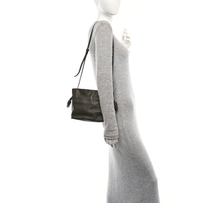 Loewe Calfskin Mini Flamenco Knot Clutch Dark Khaki 2 of 9