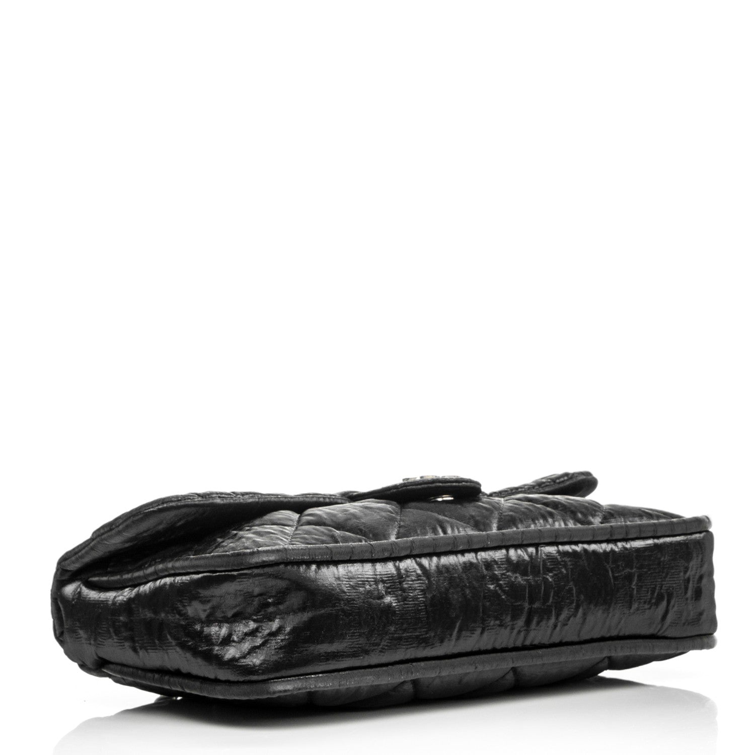 Chanel Coated Canvas Le Marais Flap Black 4 of 6