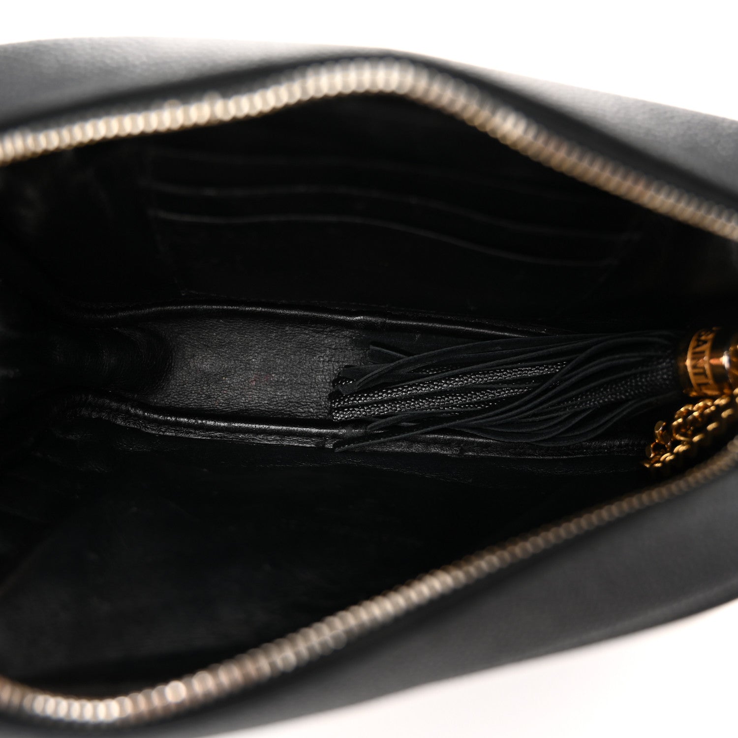 Saint Laurent Grain De Poudre Matelasse Monogram Mini Lou Camera Bag Black 5 of 11