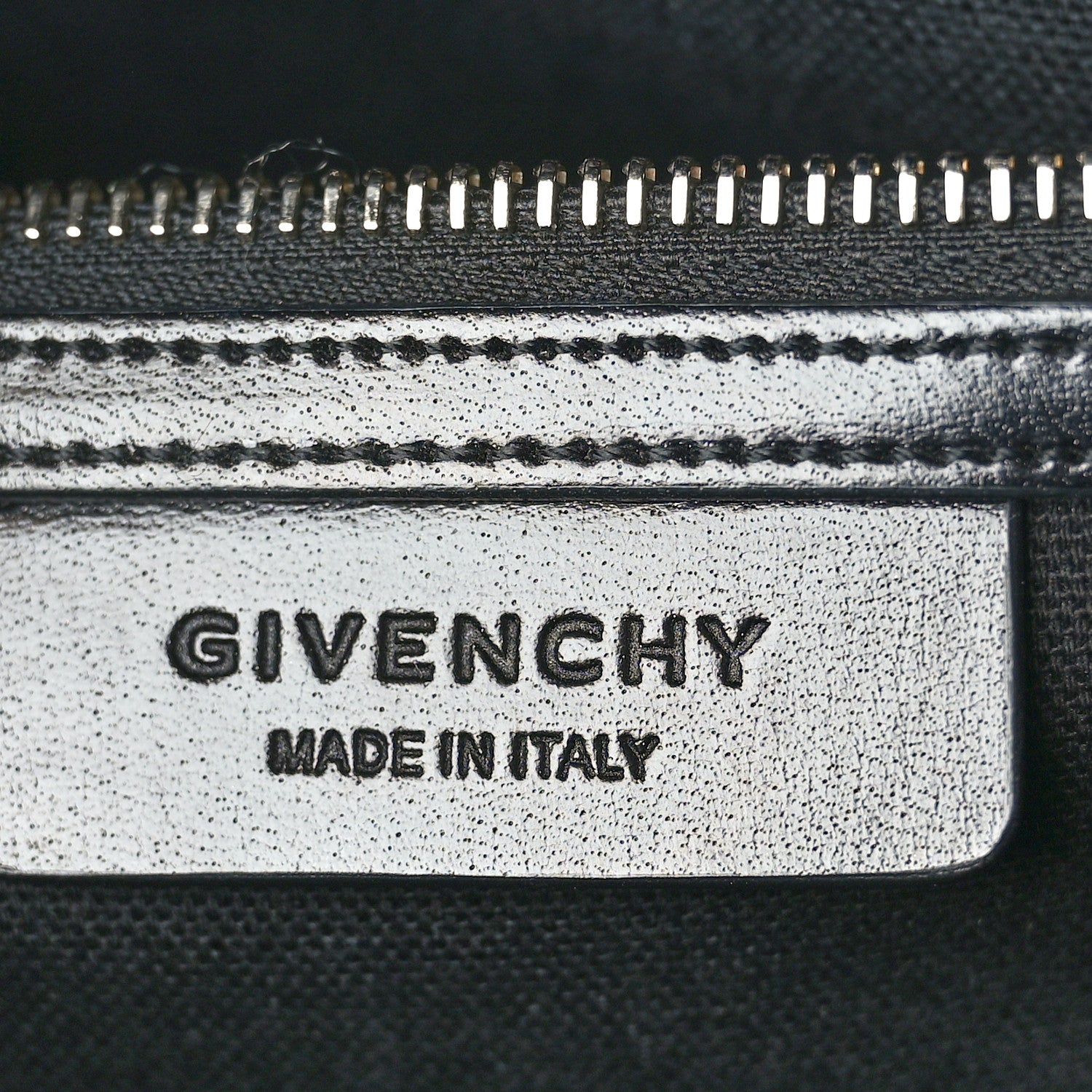 Givenchy Shiny Lord Calfskin Medium Antigona Black 6 of 12