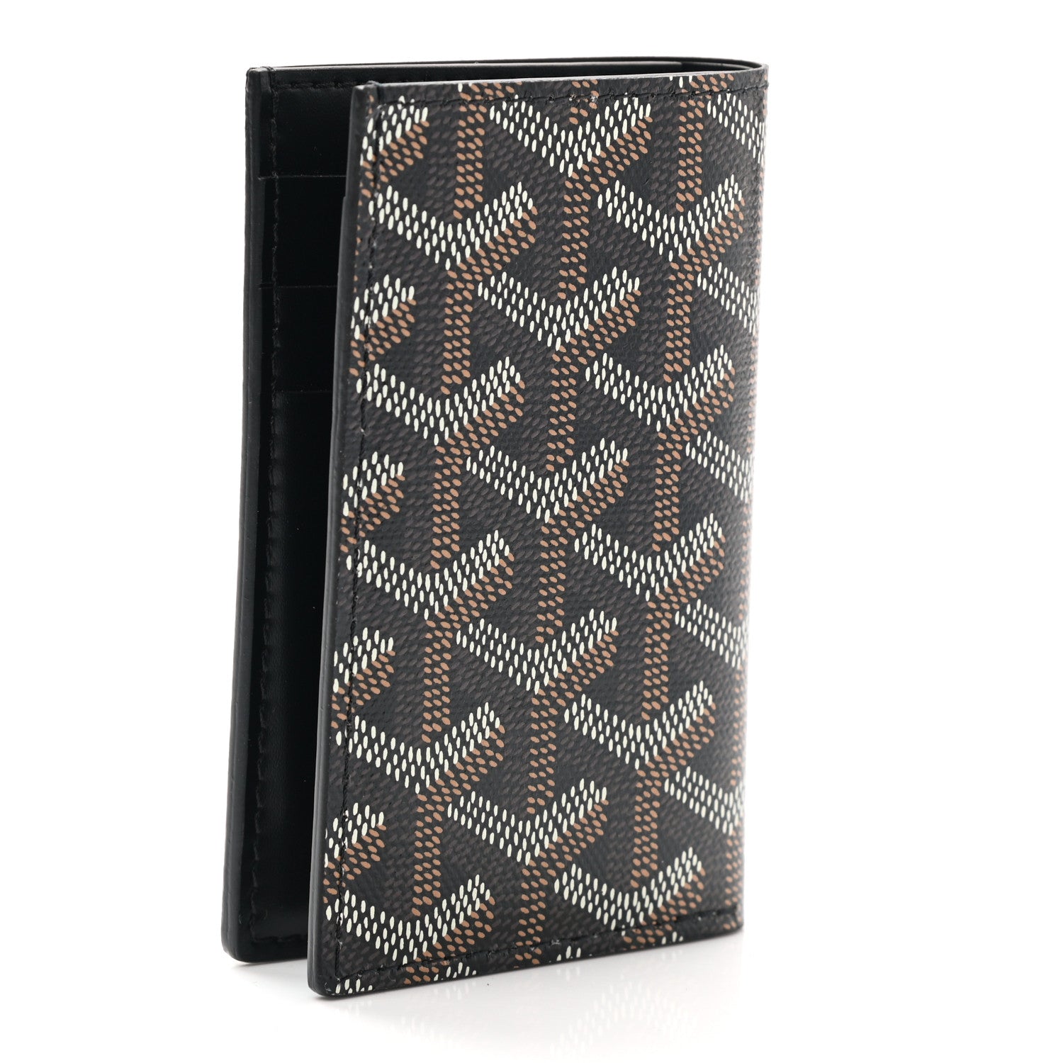 Goyard Goyardine Saint Pierre Card Holder Black 3 of 7