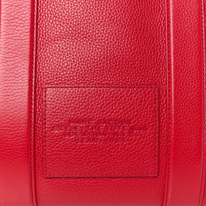 Marc Jacobs Grained Calfskin Medium The Tote Bag True Red 8 of 11