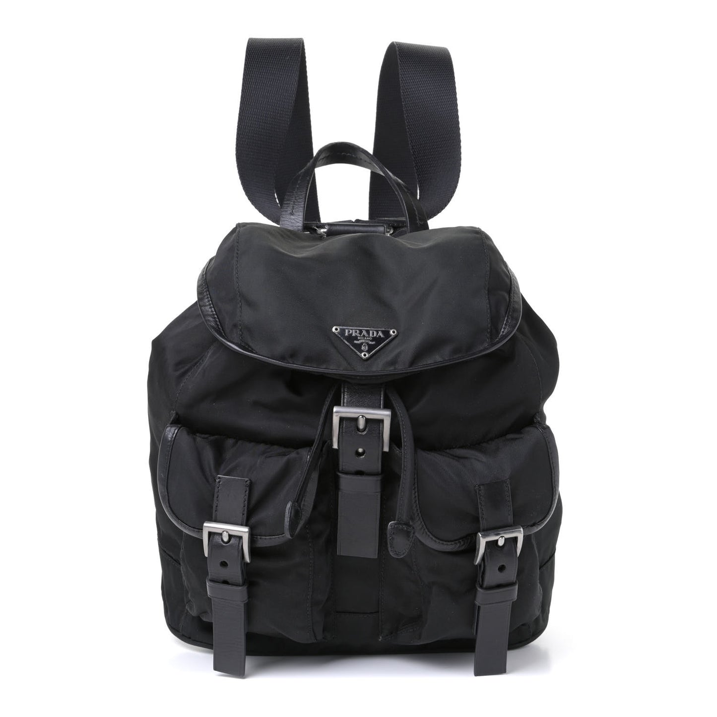 Tessuto Nylon Small Backpack Black