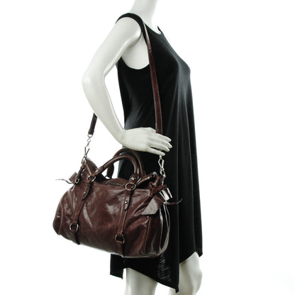 Miu Miu Vitello Lux Medium Bow Bag Fumo 2 of 8