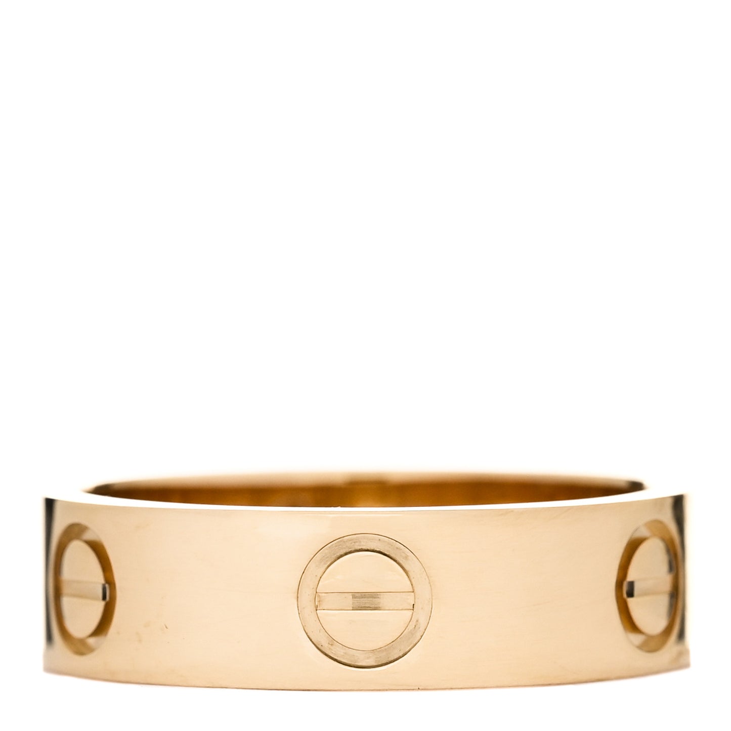 18K Yellow Gold 5.5mm LOVE Ring 55 7.25