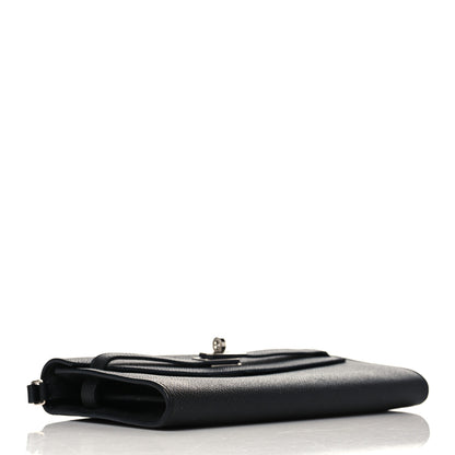 Hermes Epsom Kelly Wallet To Go Black 4 of 9