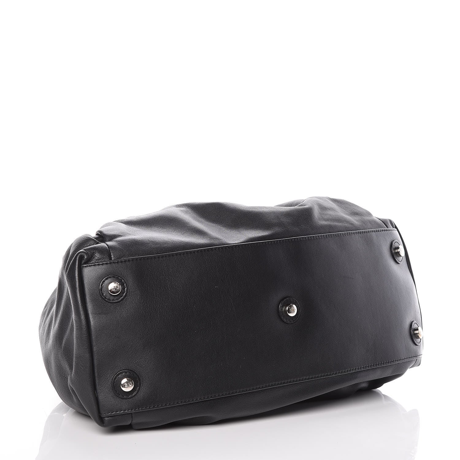 Christian Dior Lambskin Medium Le Trente Tote Black 4 of 11