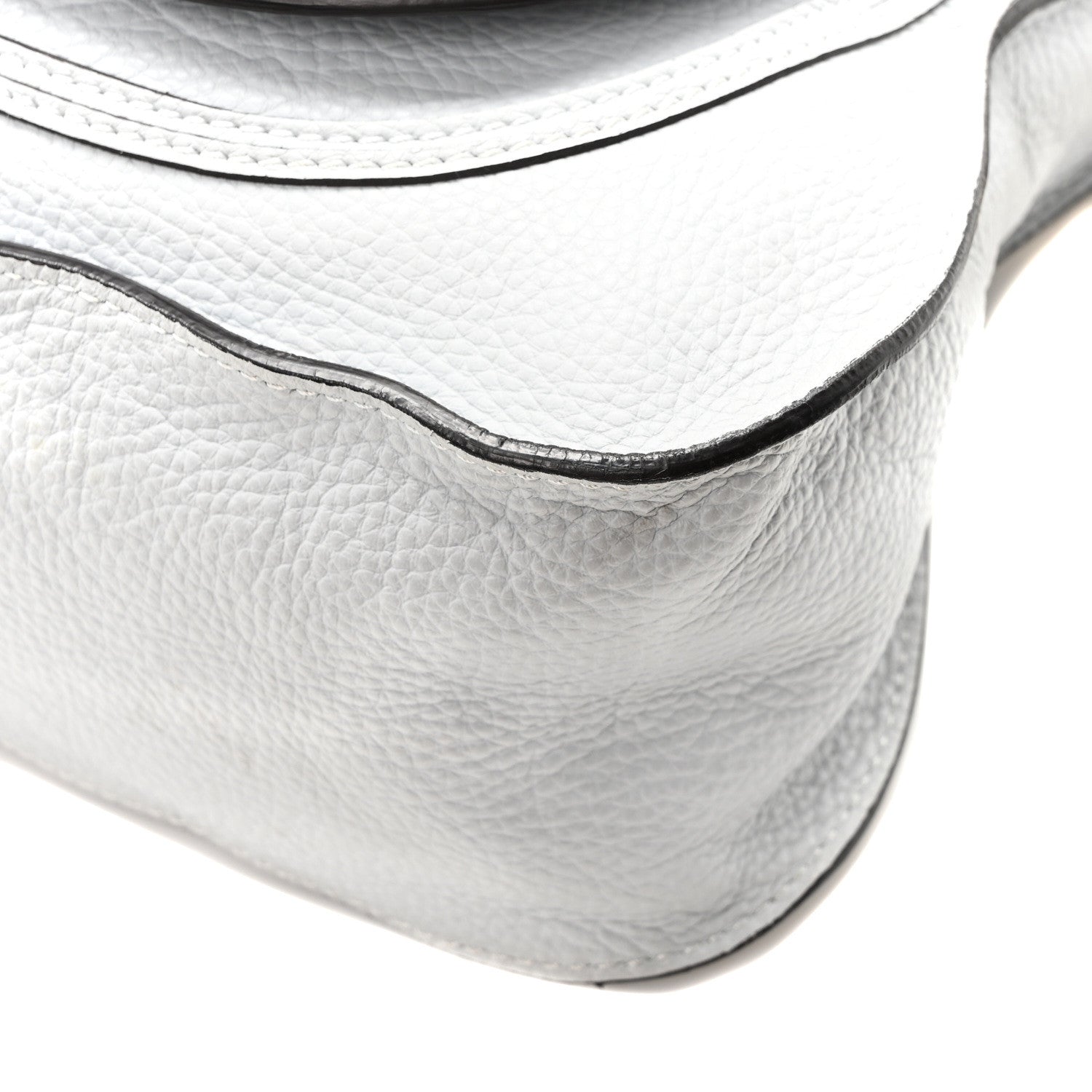 Chloe Calfskin Medium Marcie Satchel Light Cloud 10 of 10
