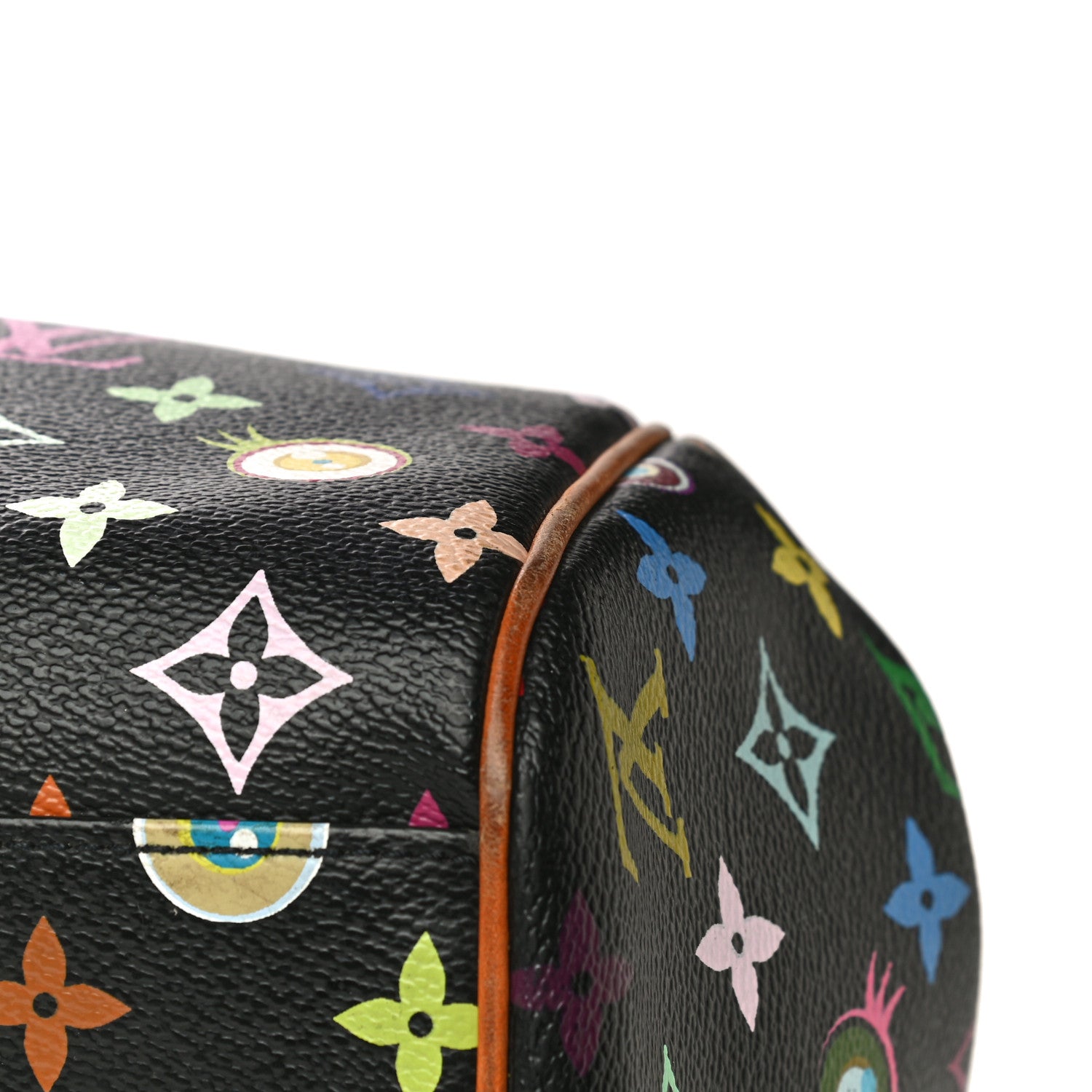 Louis Vuitton Monogram Multicolor Murakami Eye Love You Black 35 of 40