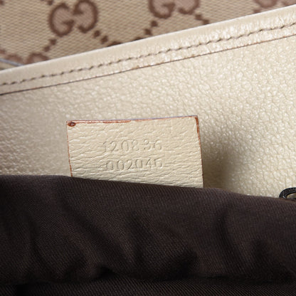 Gucci Monogram Large Eclipse Tote Beige White 9 of 13