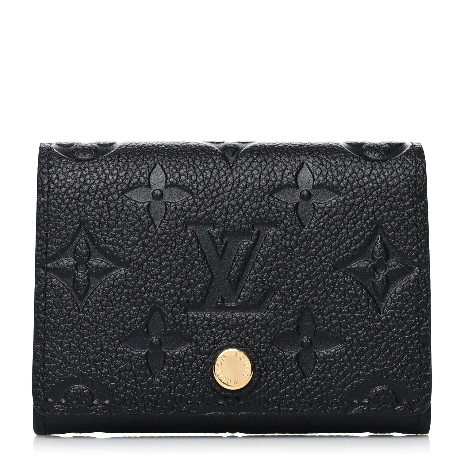 Louis Vuitton Empreinte Business Card Holder Black 1 of 7