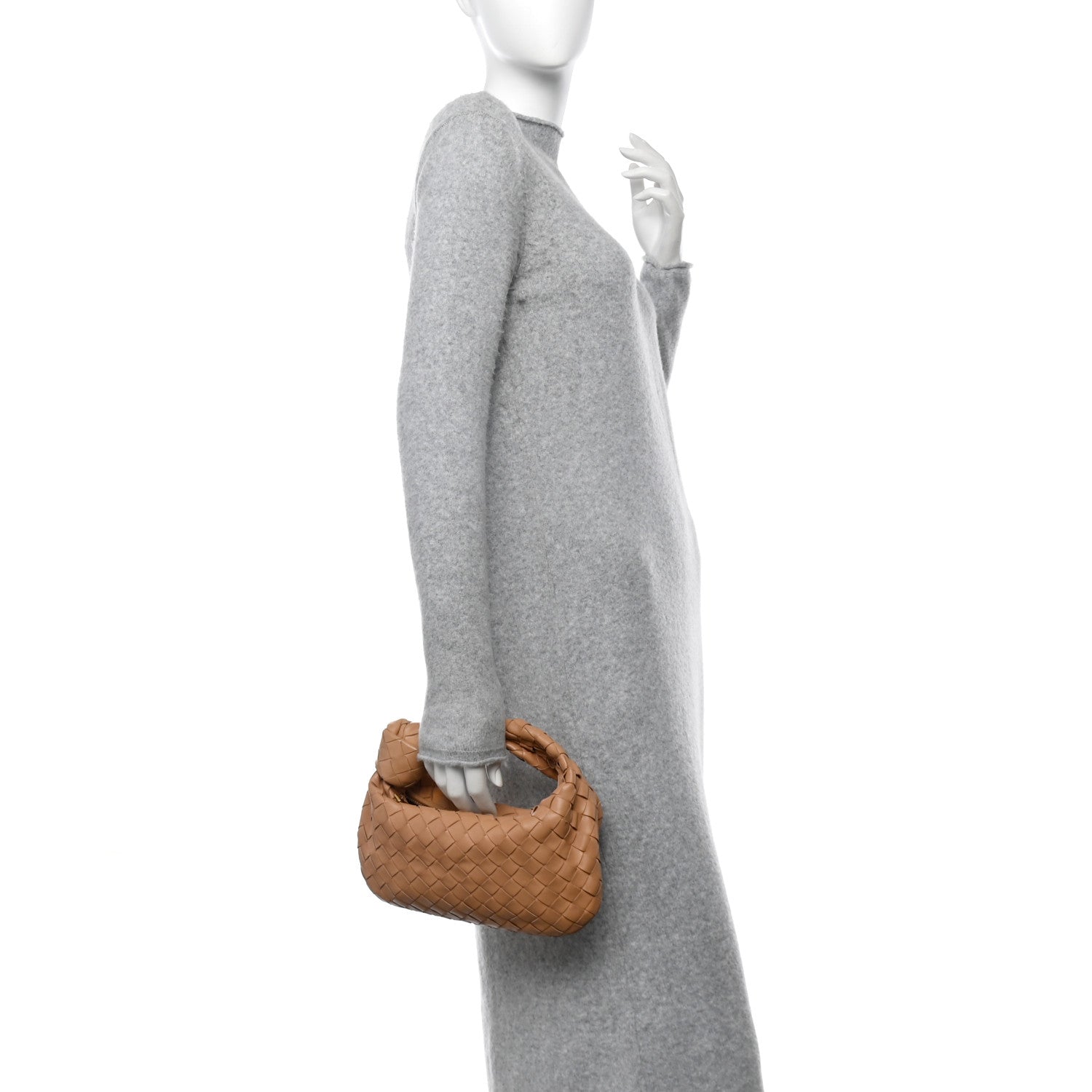 Bottega Veneta Nappa Intrecciato Mini Jodie Sandalwood 2 of 10