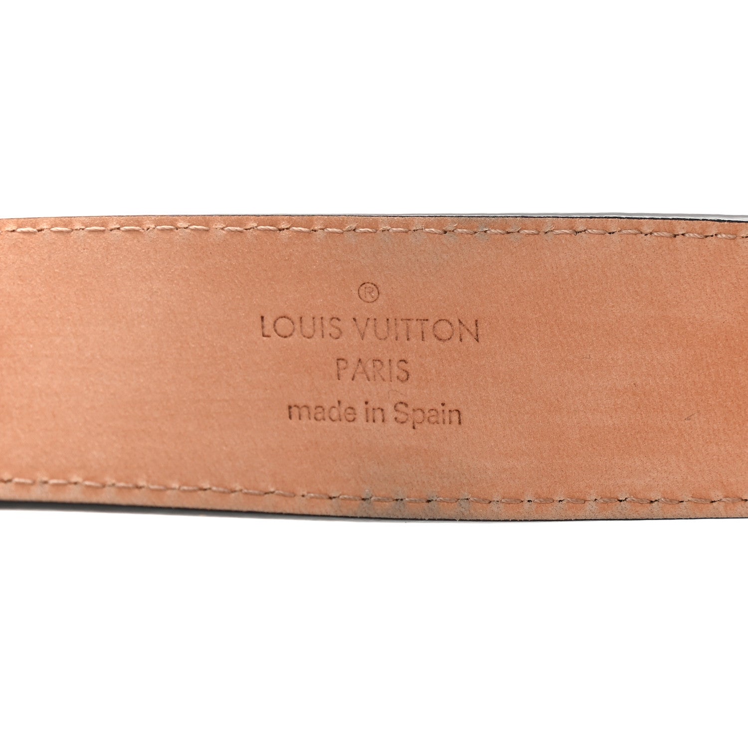 Louis Vuitton Epi LV Initiales Belt 95 38 Black 3 of 7