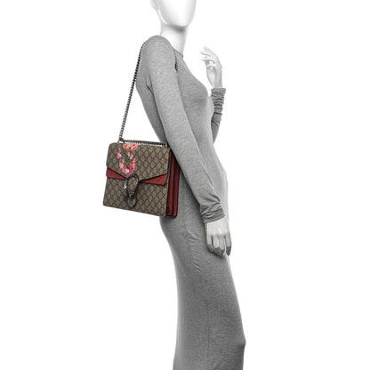 Gucci GG Supreme Monogram Blooms Medium Dionysus Shoulder Bag Beige Multicolor Dry Rose 2 of 12