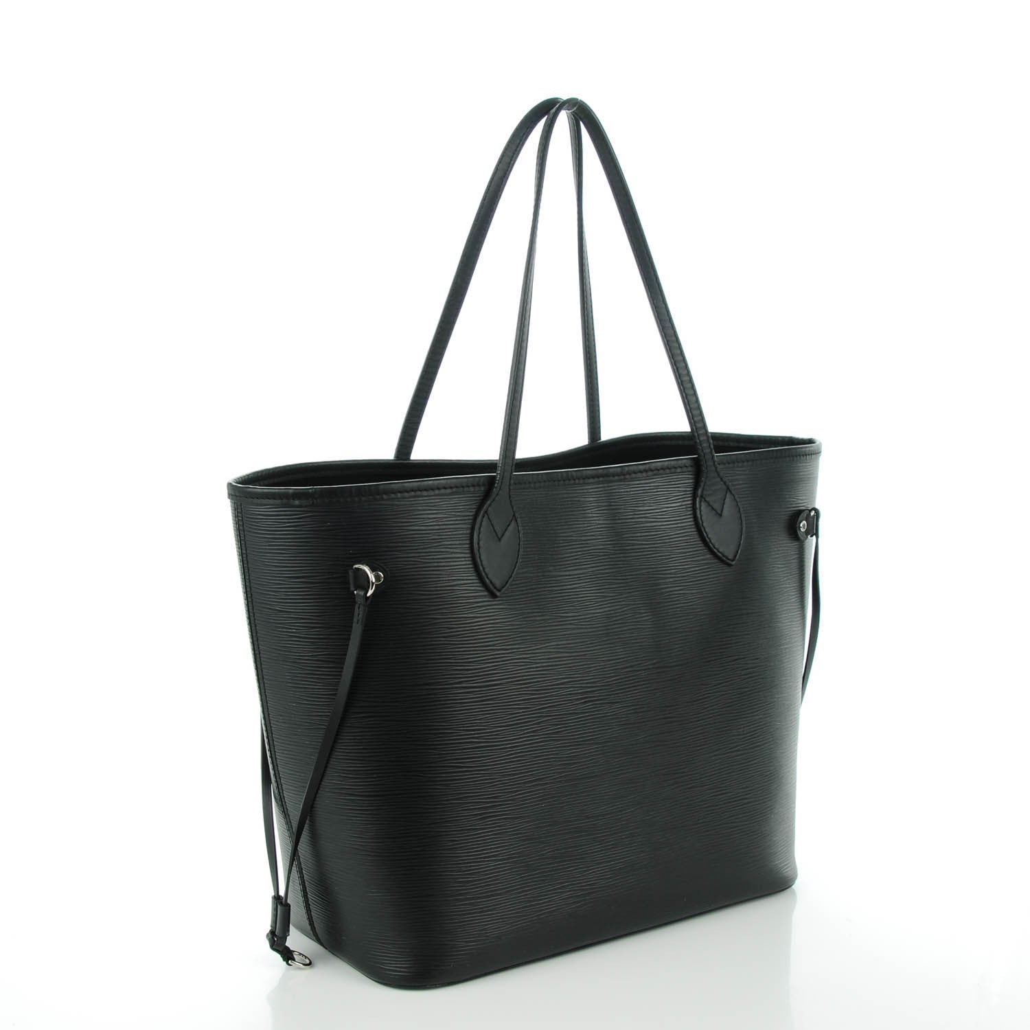 Louis Vuitton Epi Neverfull MM Black 4 of 9