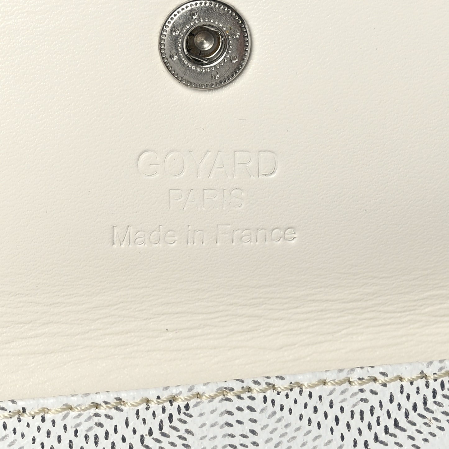 Goyardine Saint Louis PM White