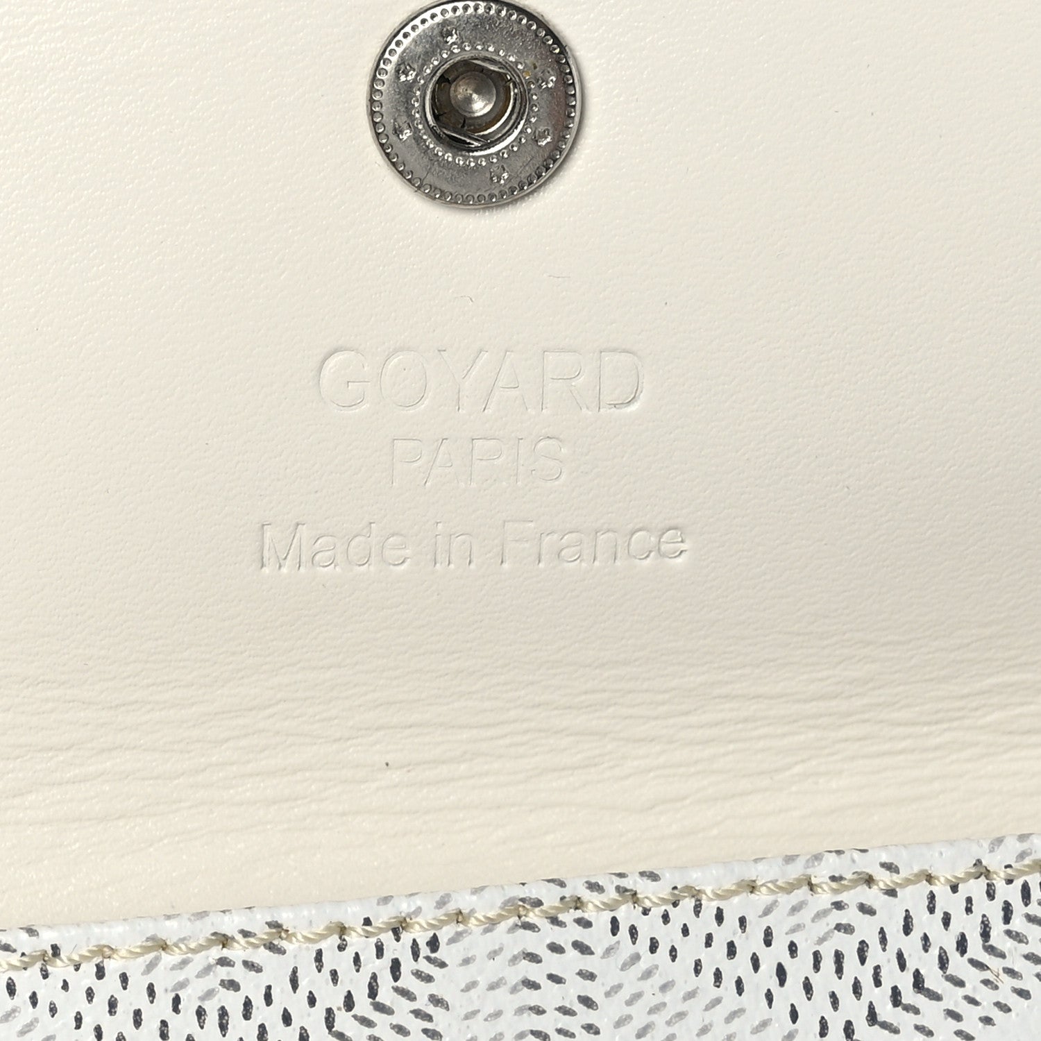 Goyard Goyardine Saint Louis PM White 7 of 9
