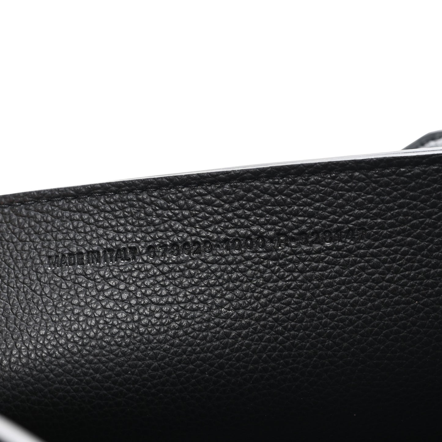 Grained Calfskin Neo Classic Black Hardware S City Black