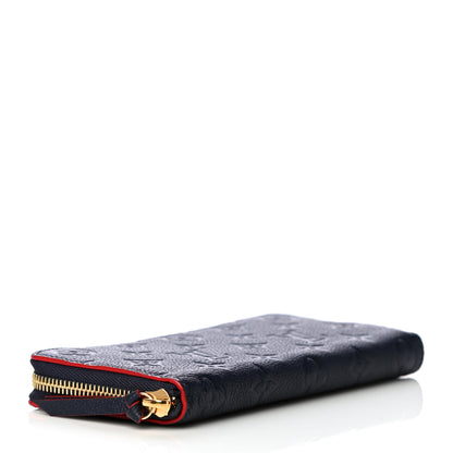 Louis Vuitton Empreinte Clemence Wallet Marine Rouge 4 of 12