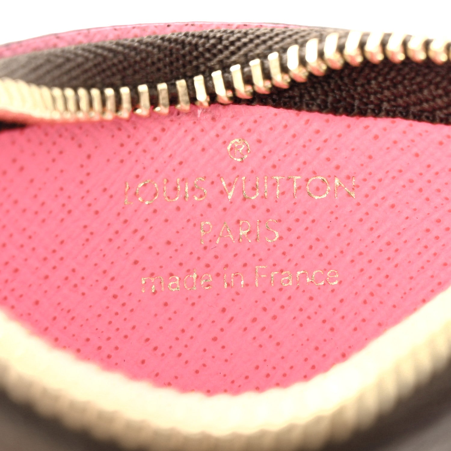Louis Vuitton Monogram 2022 Christmas Animation Paris Key Pouch Pink 6 of 9