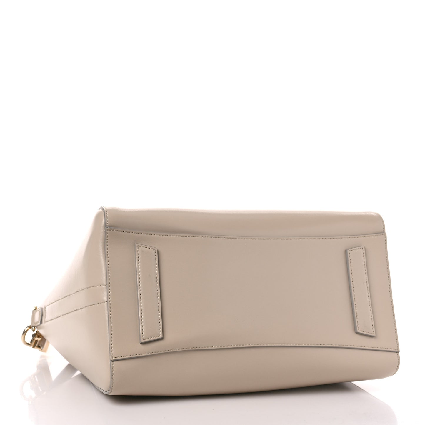 Shiny Lord Calfskin Medium Antigona Sand