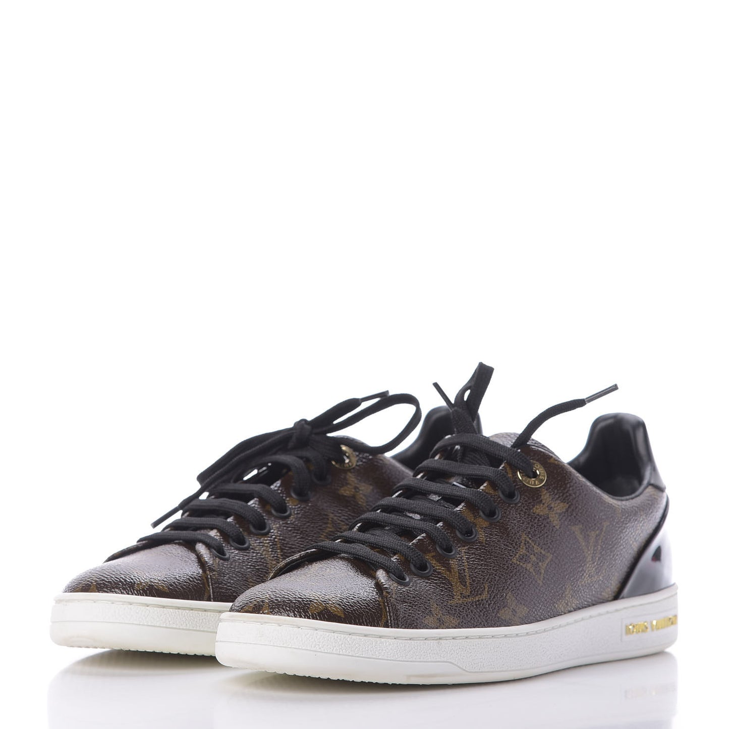 Patent Monogram Frontrow Sneakers 37.5