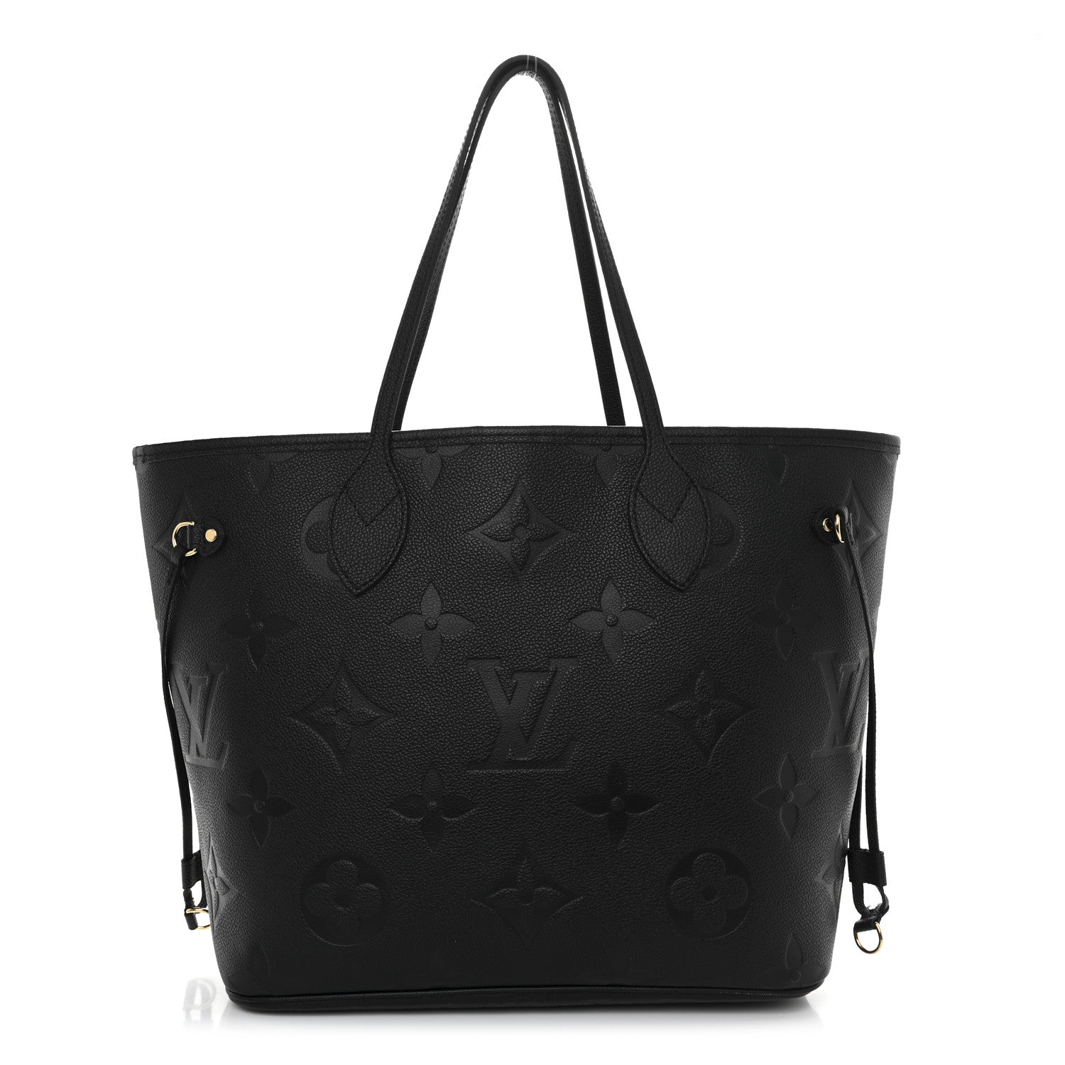 Louis Vuitton Empreinte Monogram Giant Neverfull MM Black 1 of 10