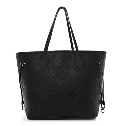 Louis Vuitton Empreinte Monogram Giant Neverfull MM Black 1 of 10